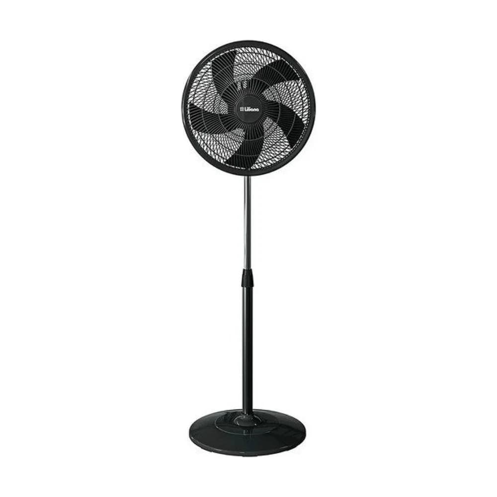 Ventilador de pie Liliana 16" oscilante aspas negras VP16P