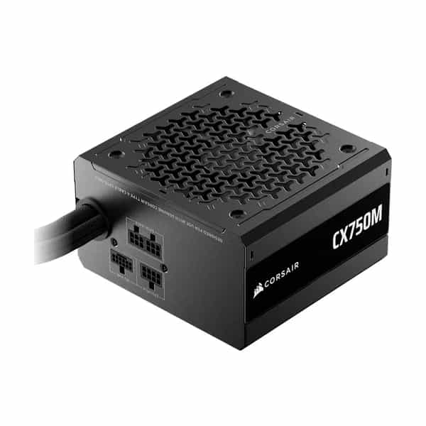 Fuente Corsair CX-M Series CX750M 750W ATX 3.1 Cybenetics Bronze Semi-Modular