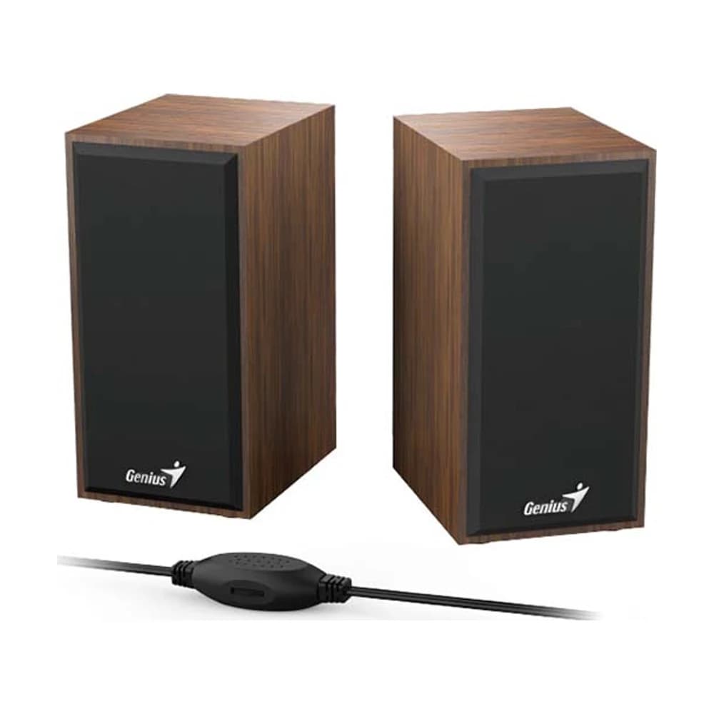 Parlantes Genius Sp-Hf 180 USB Power Wood