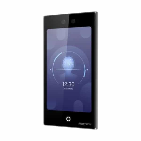 Control de acceso facial Hikvision terminal con pantalla táctil 7" DS-K1T673DWX