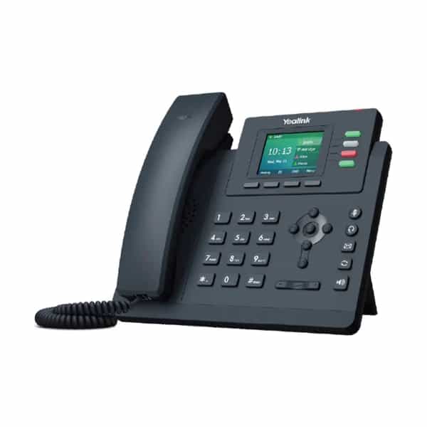 Teléfono IP Yealink SIP-T33G 4 líneas PoE Gigabit sin fuente
