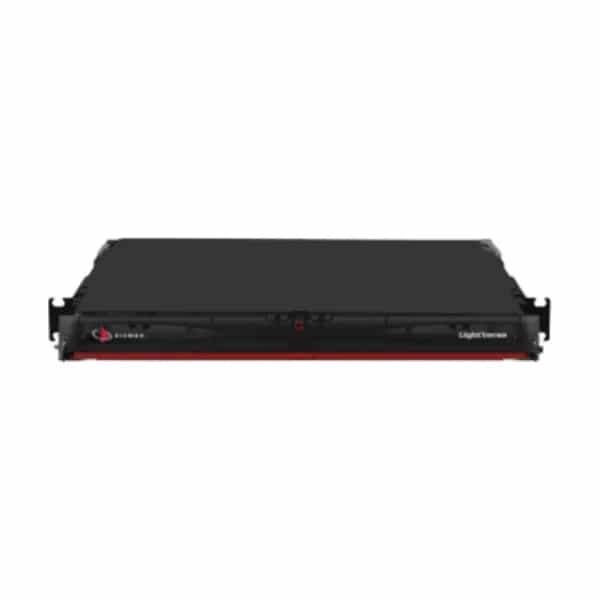 Caja de fibra Siemon LightVerse Pro para rack 1U deslizante 4 aberturas LVE-1U-MD-P01A