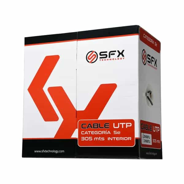 Cable UTP SFX CAT5e 305m interior ZN587U