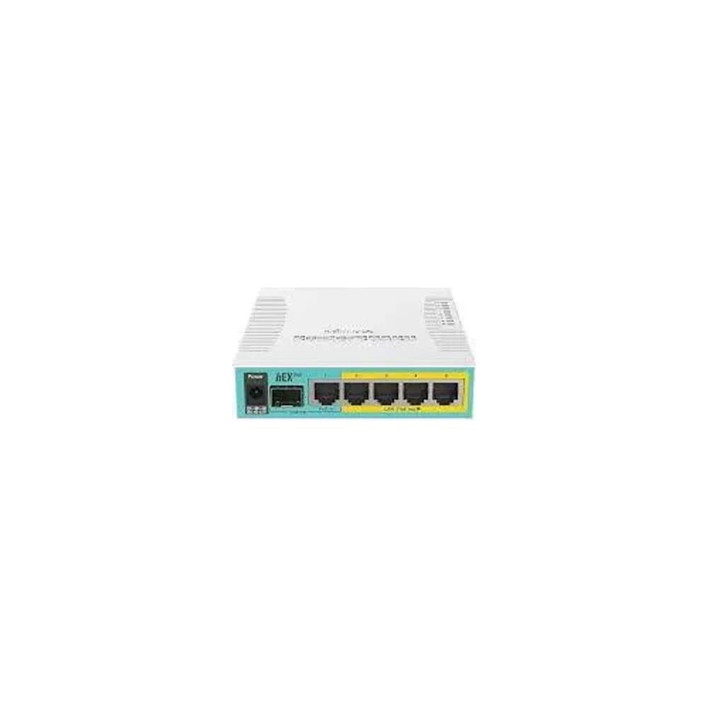 Router MikroTik hEX PoE RB960PGS 5 puertos Gigabit 4 PoE + SFP