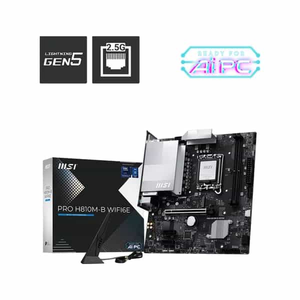 Motherboard MSI PRO H810M-B WIFI6E LGA 1851 DDR5