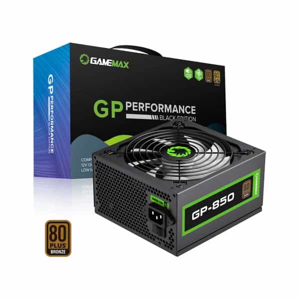 Fuente 850W GameMax 80 Plus Bronze GP-850