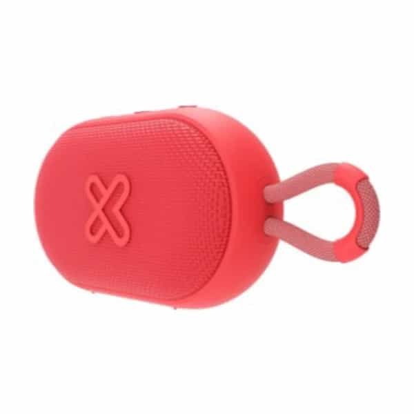 Parlante portátil Klip Xtreme Groovesplash True Wireless 12 horas 6W IPX7 Rojo KBS-030RD