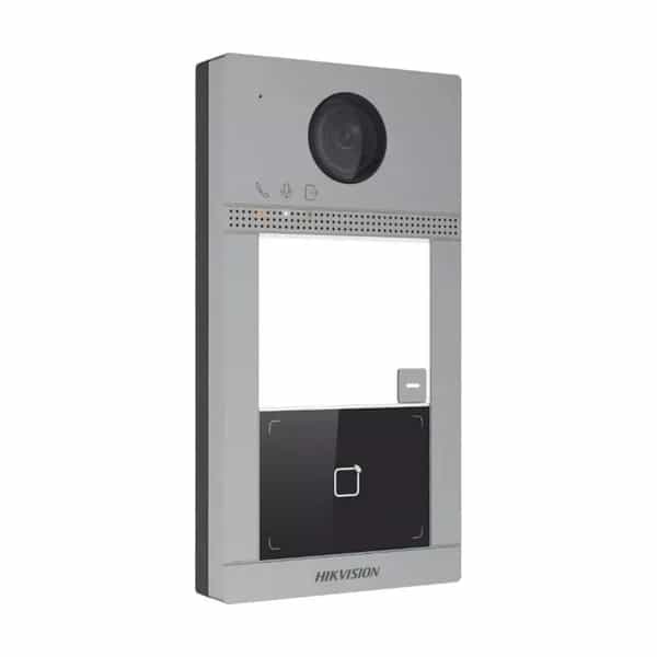 Frente de videoportero IP Hikvision 1080p con app Hik-Connect DS-KV8113-WME1 (C)