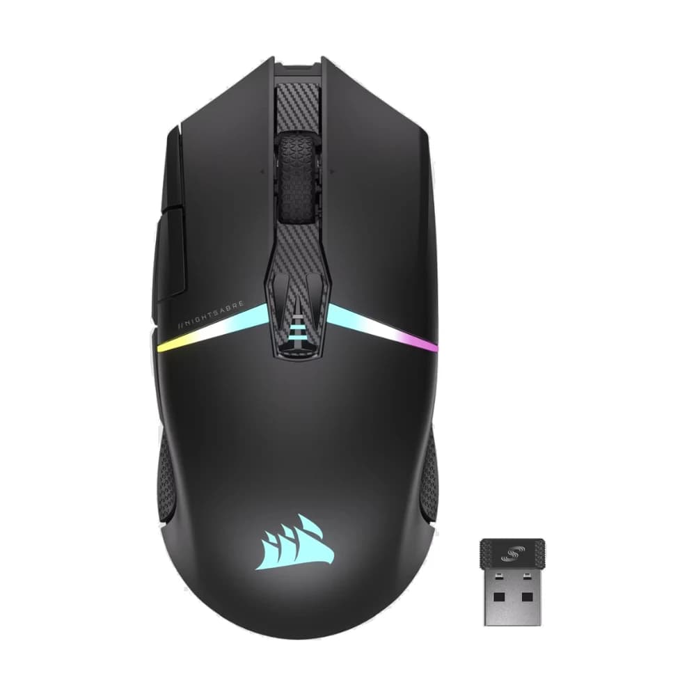 Mouse Corsair Nightsabre Wireless RGB 11 botones