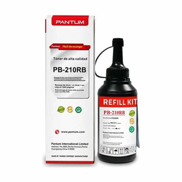 Kit de recarga Pantum PB-210RB para P2500/M6550 1600 páginas