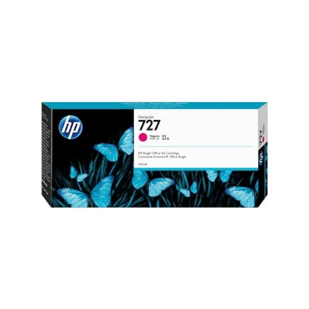 Cartucho de tinta HP 727 Magenta 300 ml DesignJet F9J77A