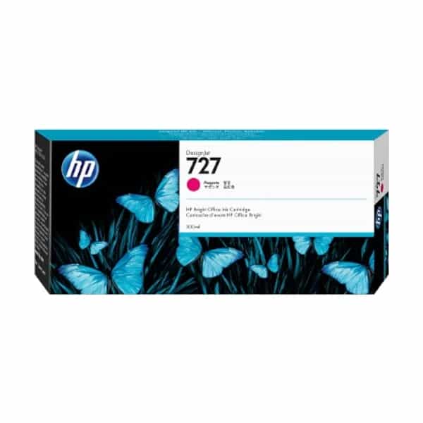 Cartucho de tinta HP 727 Magenta 300 ml DesignJet F9J77A