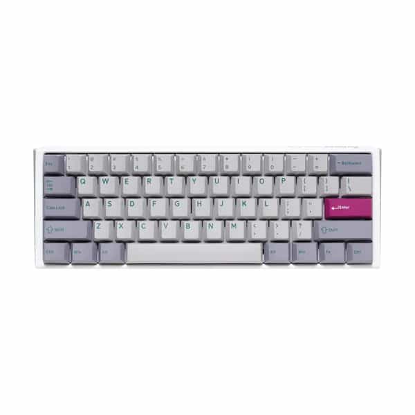 Teclado mecánico Ducky One 3 Mini teclas Mist Cherry MX Red DKON2161ST-RUSPDMIWHHC2