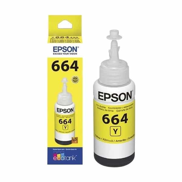 Botella Epson T664420-AL Amarillo para L355/380/395