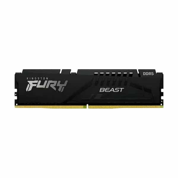 Memoria RAM Kingston 8GB 5600Mhz DDR5 Fury Beast Black