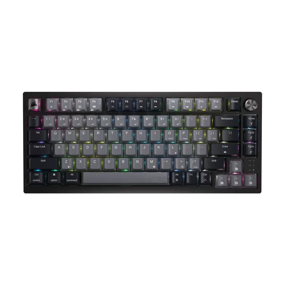 Teclado gamer mecánico Corsair K65 Plus Wireless 75% RGB CH-91D401L-NA