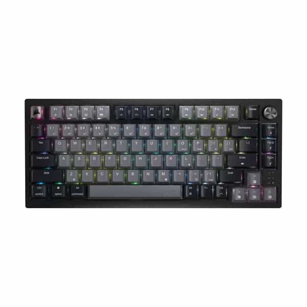 Teclado gamer mecánico Corsair K65 Plus Wireless 75% RGB CH-91D401L-NA