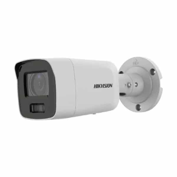 Cámara IP bullet Hikvision DS-2CD2027G2-LU (C) 1080p luz blanca