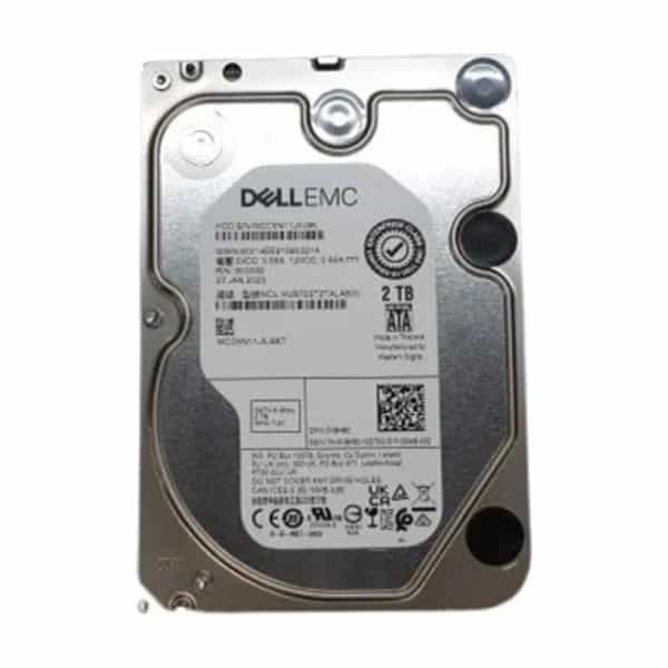 HDD SATA Dell 2TB 7.2K 512N 3.5` Cabled