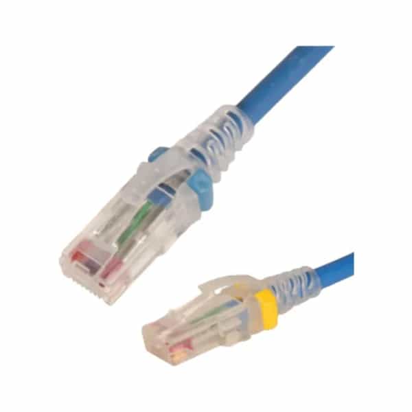 Patchcord Siemon Cat 6 UTP RJ45 LSOH blanco 3 m 24 AWG PC6-003M-A02LS