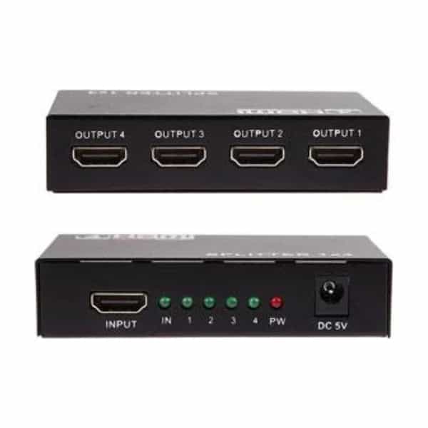 Splitter HDMI 1 a 4 Net Quality 4K con fuente
