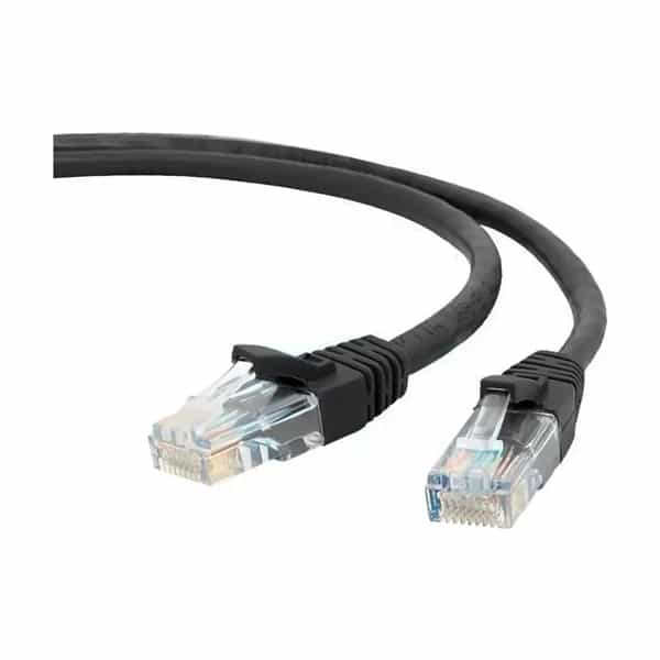 Patchcord Furukawa CAT5E 3m negro con cap CM