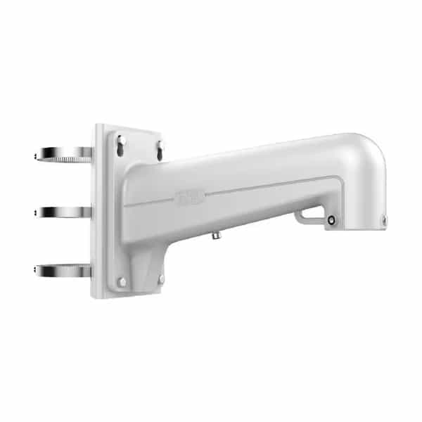 Soporte PTZ de pared con adaptador a columna Hikvision DS-1602ZJ-POLE