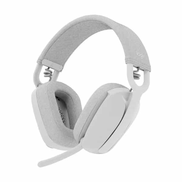 Auriculares inalámbricos Logitech Zone Vibe 100 Bluetooth con micrófono blanco 981-001218