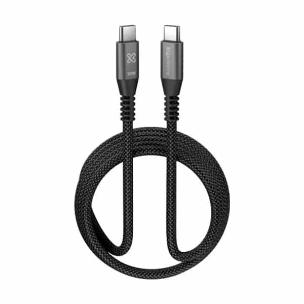 Cable USB-C Klip Xtreme Power Go 550 100W 480Mbps 3 m trenzado KAC-550-10FT