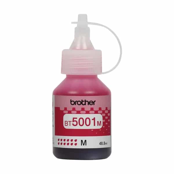 Botella de tinta Brother BT5001M Magenta para DCP-T220/T420W/T720DW/T820DW
