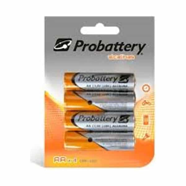 Blister de Pilas Alcalina Probattery AA X2 Unidades 12V (PNAK-AA-BLX4)