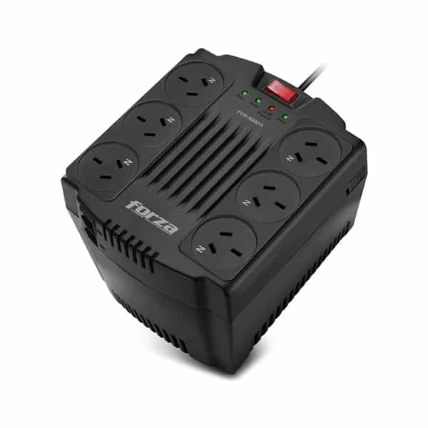Estabilizador Automático FVR FORZA 1600VA 800W