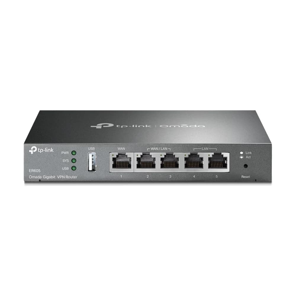 ER605 Router 5 ptos Multiwan Omada Gigabit VPN