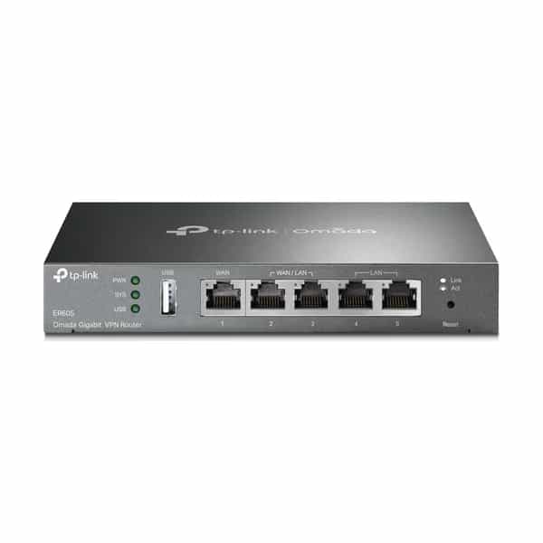 ER605 Router 5 ptos Multiwan Omada Gigabit VPN