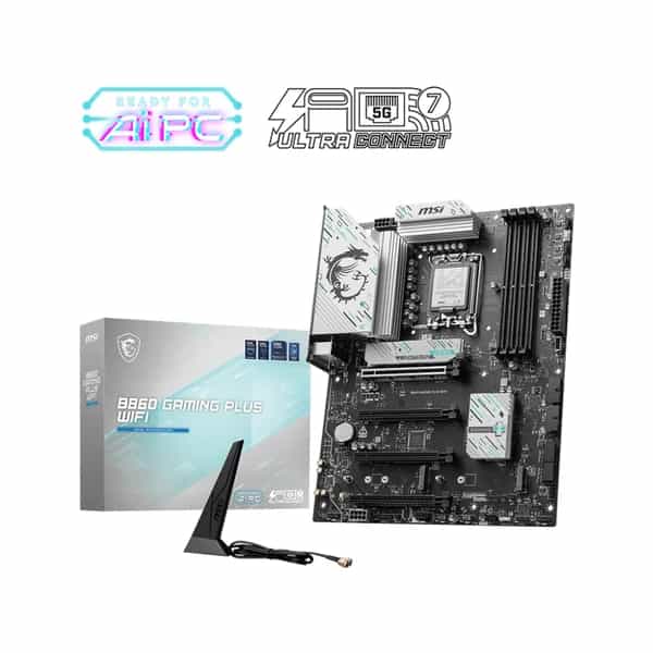 Motherboard MSI B860 GAMING PLUS WIFI LGA 1851 DDR5