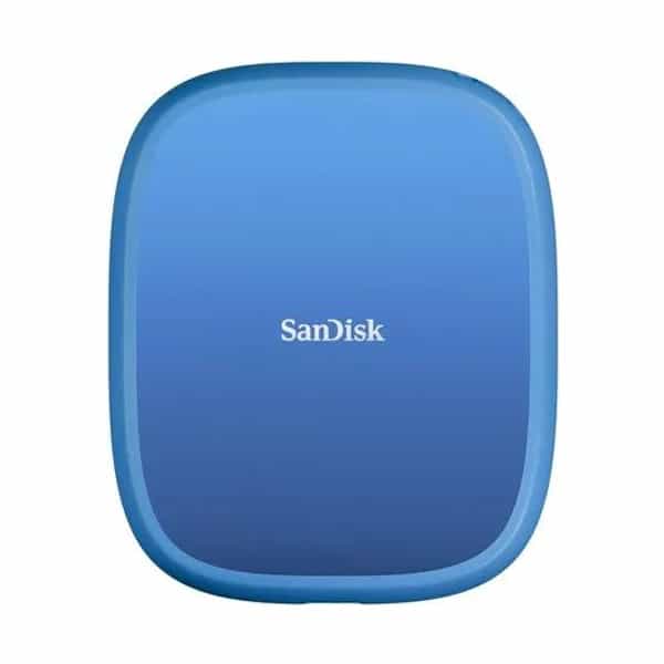 Disco SSD externo SanDisk Creator Phone 1 TB USB-C MagSafe azul SDSSDE62C-1T00-G25