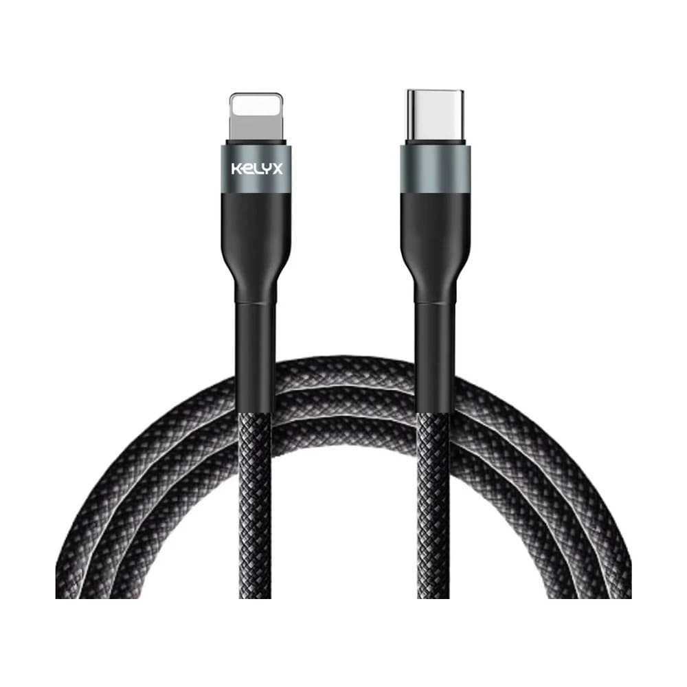 Cable Kelyx Magnético USB Type C a Lightning 27W 1mt