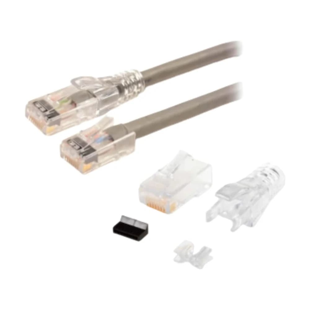 Conector RJ45 Siemon Cat 6 UTP 8 posiciones sin capuchón bolsa de 50 unidades P6U-8-8
