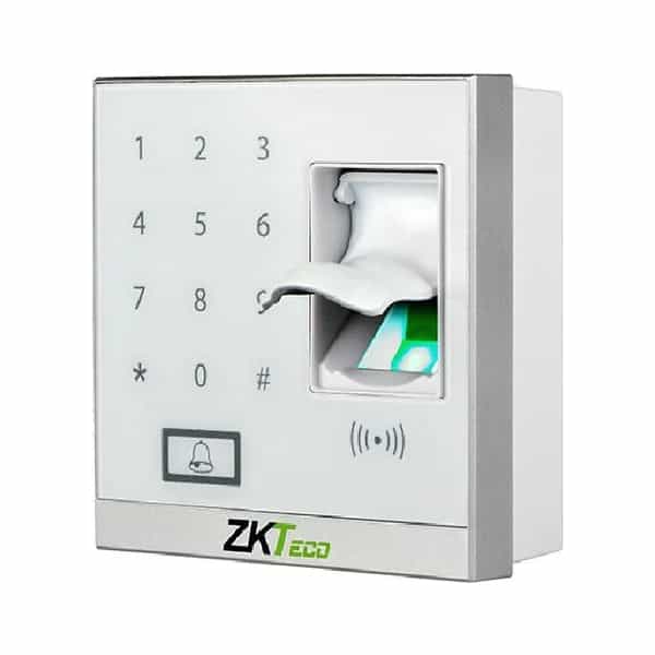 Control de acceso autónomo ZKTeco huella y tarjeta Bluetooth 500 huellas X8-BT