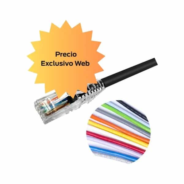 Patchcord CommScope NPC Cat 6 UTP CM negro 6 pies NPC06UVDB-BK006F
