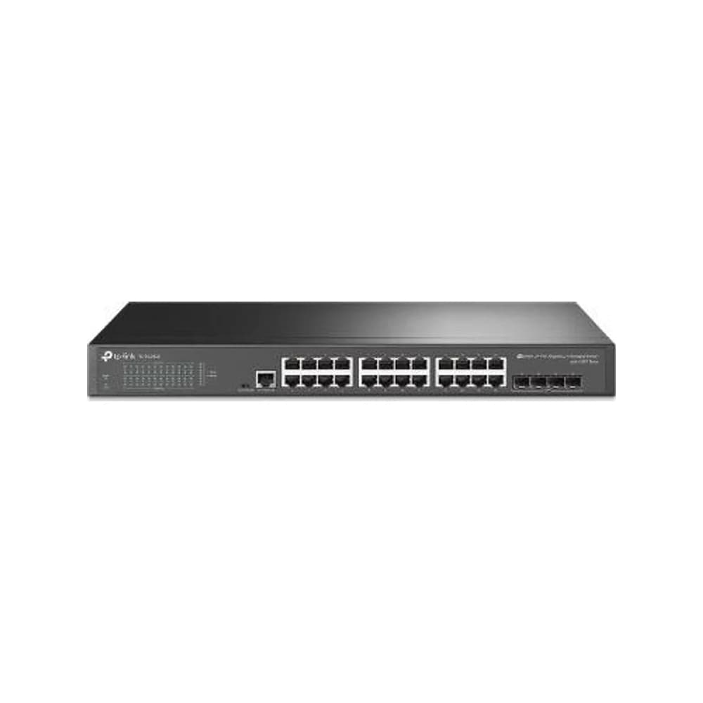 Switch TP Link 24 Puertos GB Smart L2 4SFP