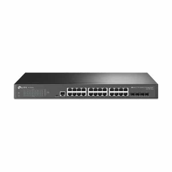 Switch TP Link 24 Puertos GB Smart L2 4SFP