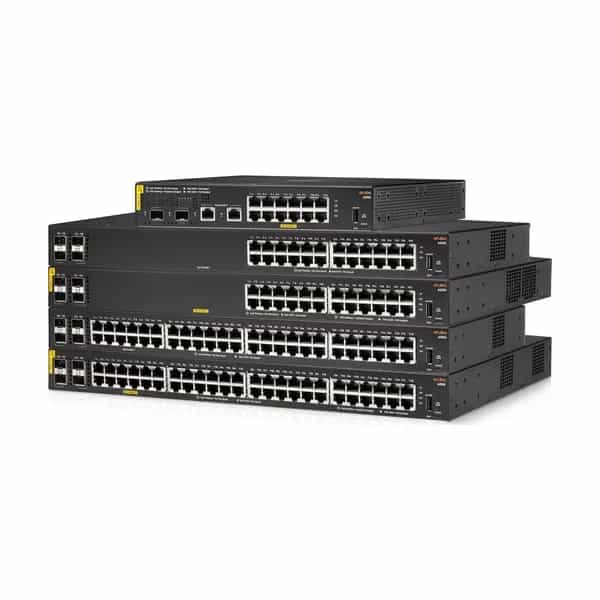 Switch Aruba 6000 24 puertos PoE+ 370W 4 SFP R8N87A