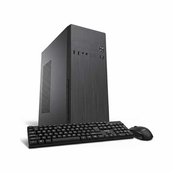 Gabinete kit Kelyx LC728-12 con fuente 500W, teclado y mouse