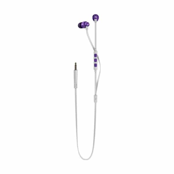 Auriculares Logitech intraurales blancos y Lila A03