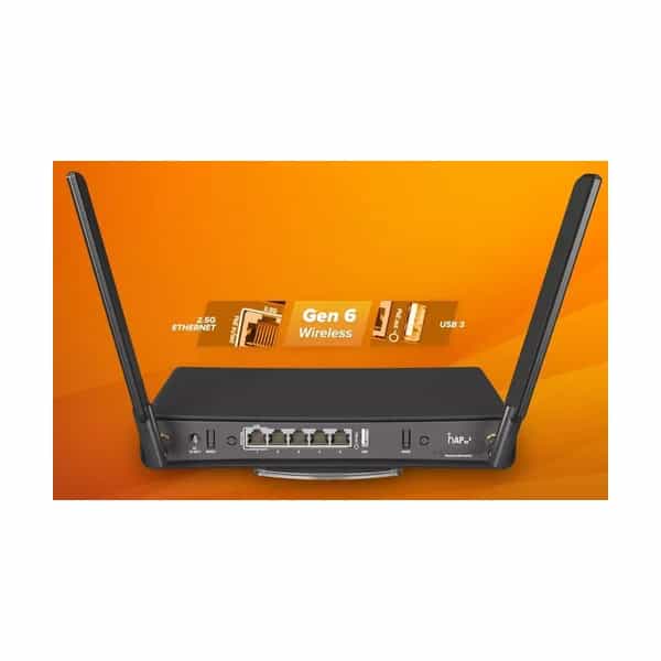 AP MikroTik WIFI6 C53UIG+5HPAXD2HPAX3