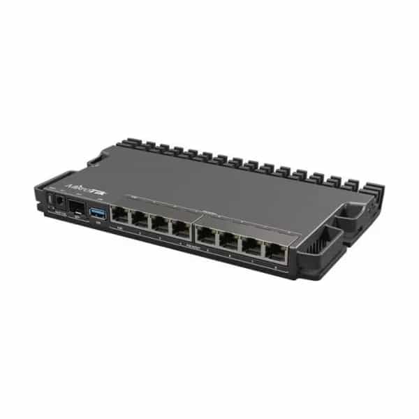 Router MikroTik RB5009UPr+S+IN 7 puertos Gigabit PoE + 1 de 2.5G + SFP+ F/I