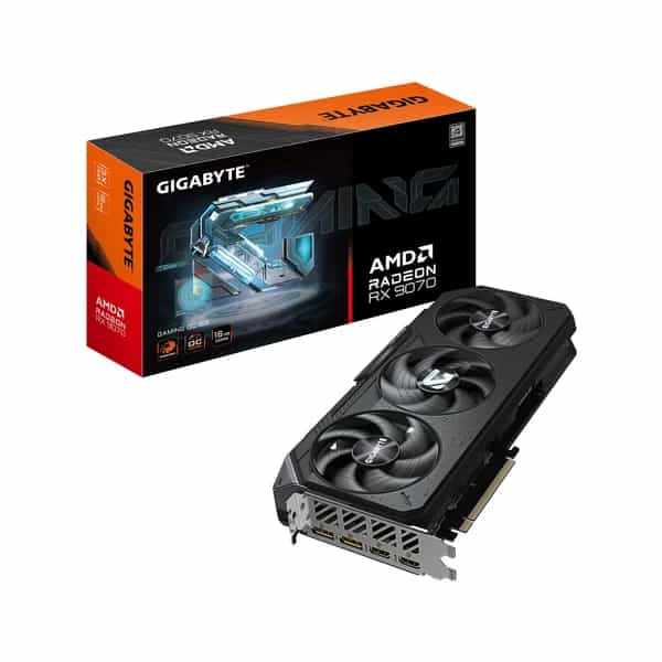 Placa de Video GIGABYTE AMD Radeon RX 9070 GAMING OC 16GB