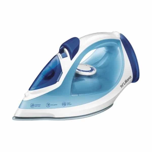 Plancha a vapor Liliana RPV925 base cerámica extragrande 2100W