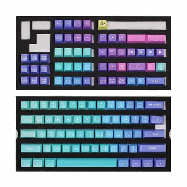 Set de keycaps Ducky Azure SA US ABS Seamless Double Shot DKSA108-USADZZWSA